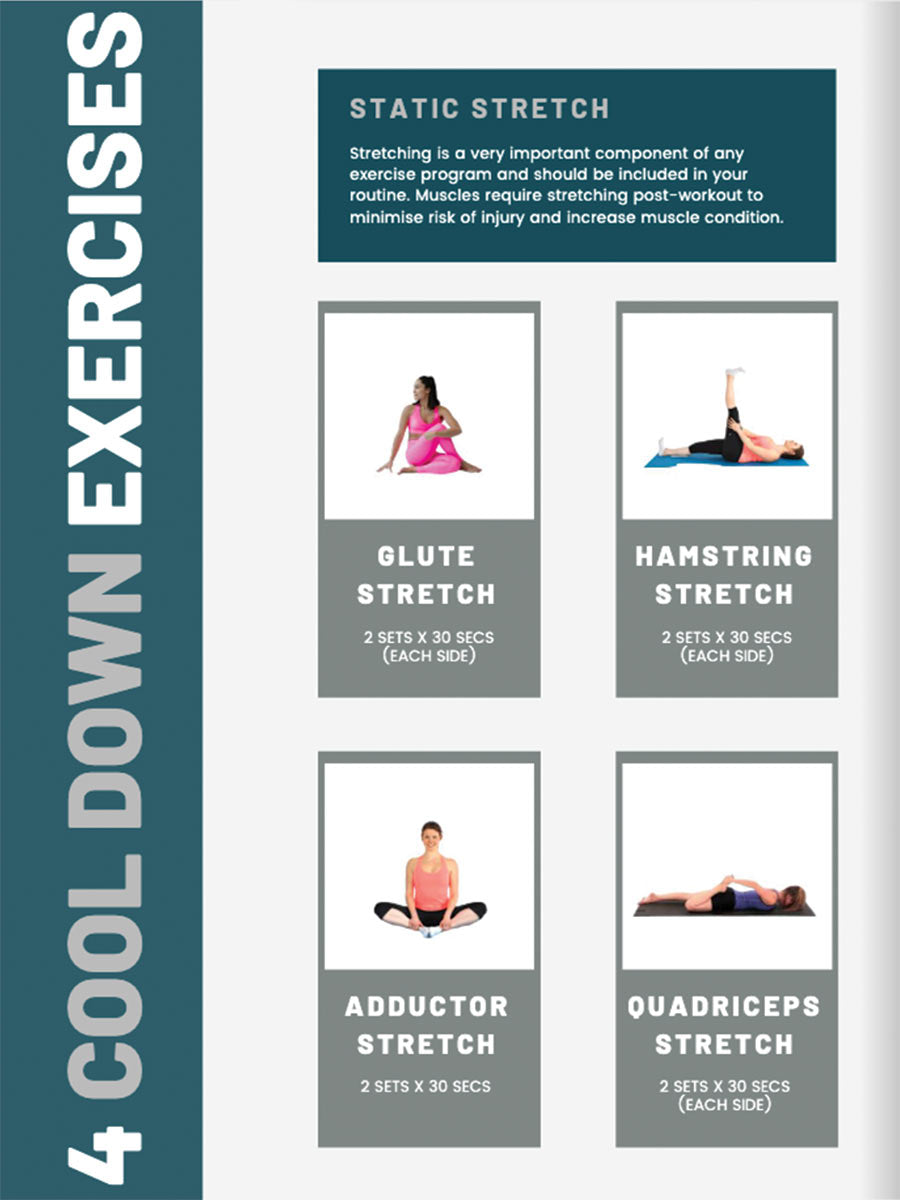 4 Week Glute Building Program & Nutrition Guide