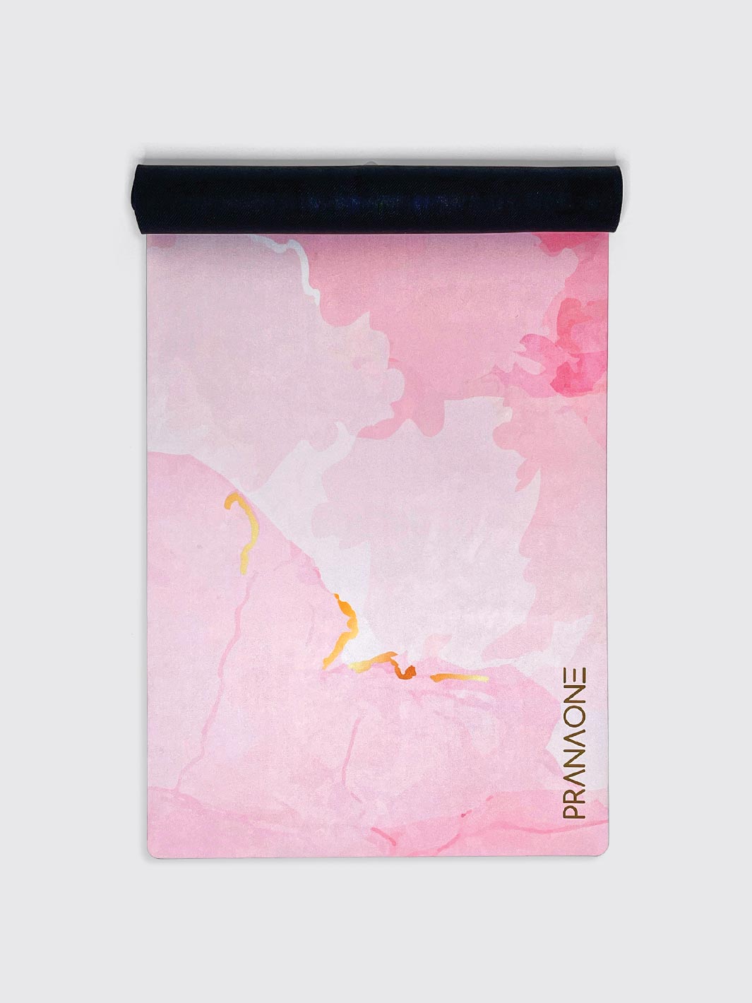 Microsuede Non-Slip Yoga Mat - Marble Blush