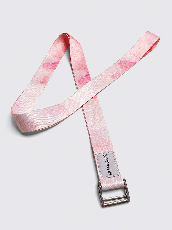 Yoga Strap - Marble Blush